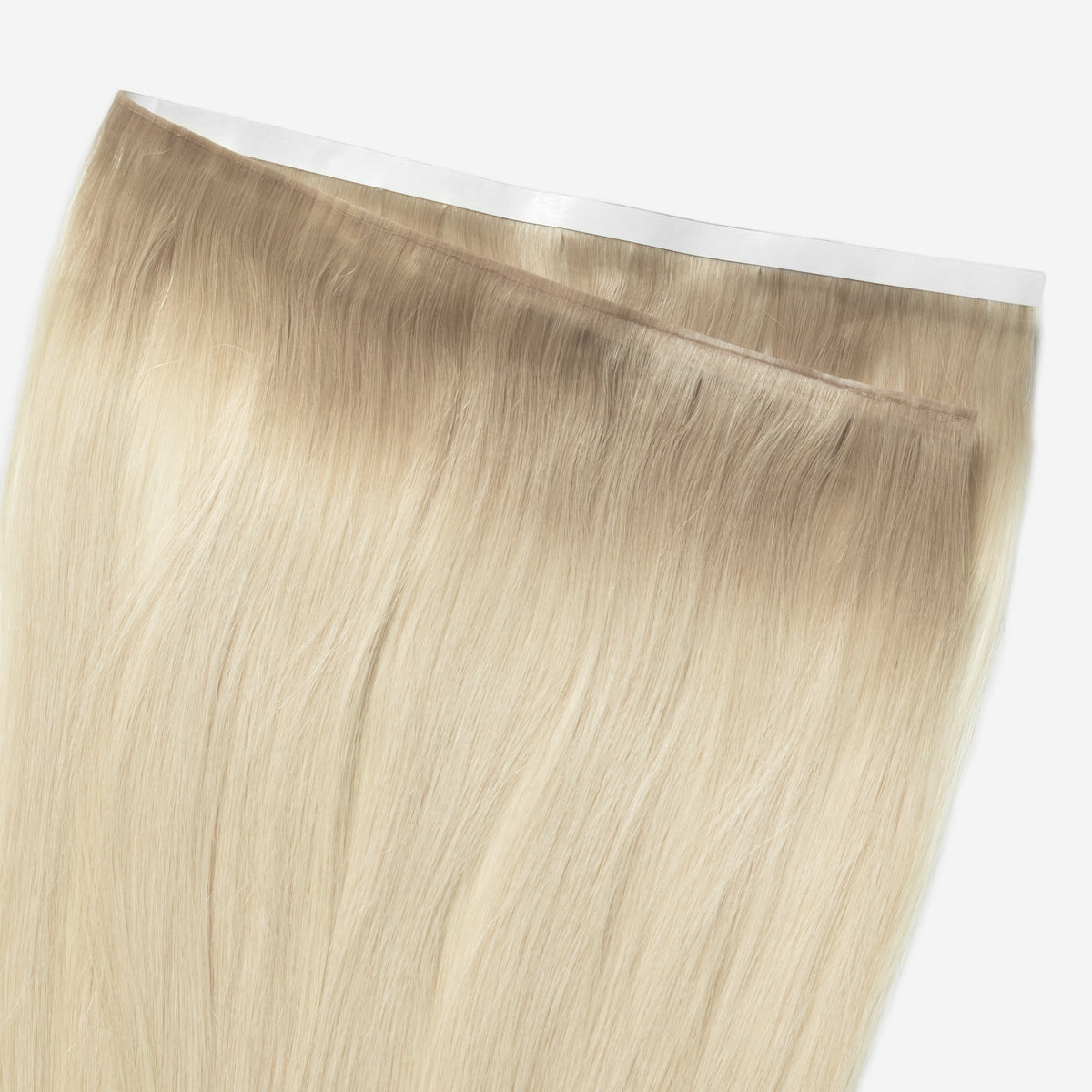 Invisible tape weft - Light Ash Blonde Root 16B+60B