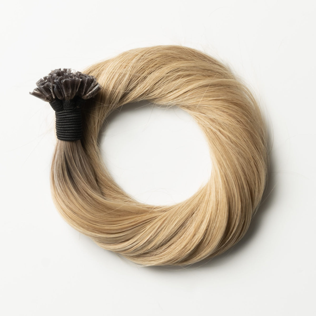 Keratin extensions - Natural Blonde Root 5B+15