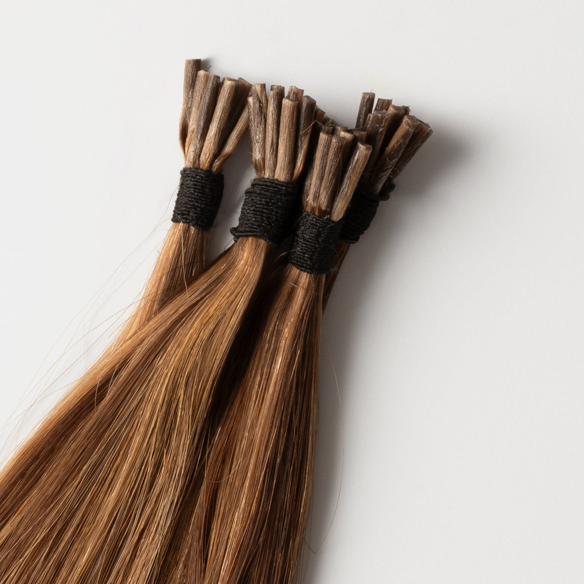 Micro ring extensions - Warm Brown Mix 4/7